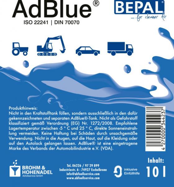 BEPAL AdBlue 10l Kanister